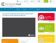 Tablet Screenshot of cheviottrust.com
